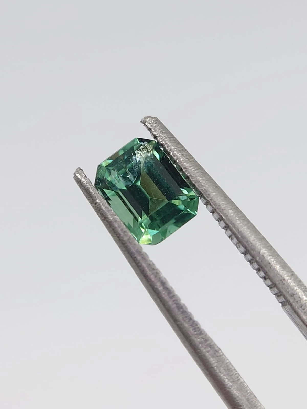 0.65ct Natural Tourmaline Emerald Shape Loose Gemstone from Afghanistan — view 3